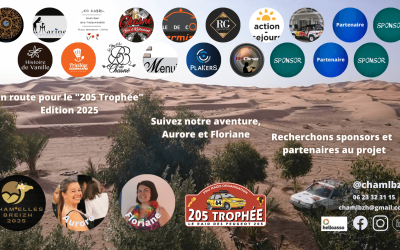 Aurore et Floriane participent au raid humanitaire « 205 Trophée » édition 2025