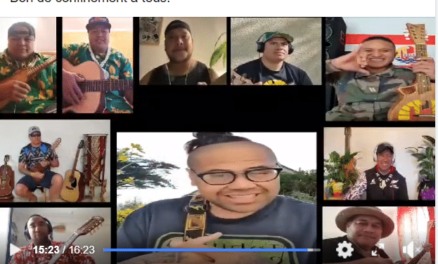 Clip déconfinement crée par les polynésiens en france