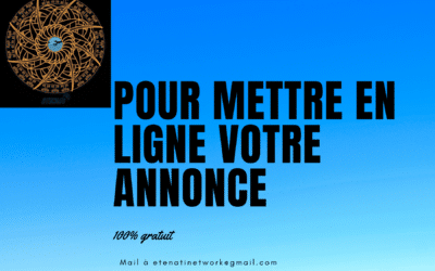 Mettre en ligne votre annonce c’est 100% gratuit