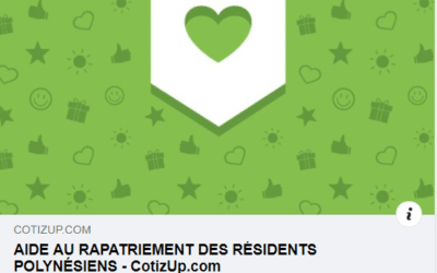 AIDE AU RAPATRIEMENT DES RÉSIDENTS POLYNÉSIENS/ cagnotte en ligne