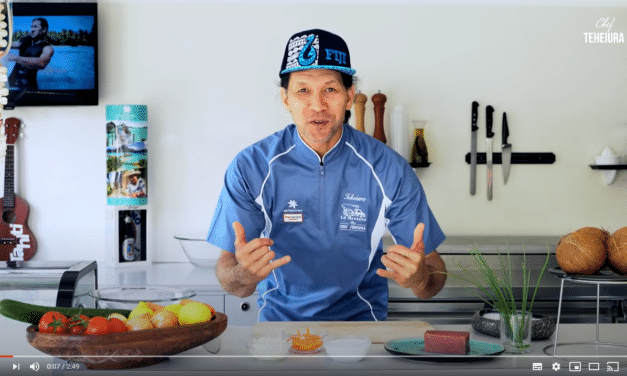 POISSON CRU A LA TAHITIENNE – TEHEIURA