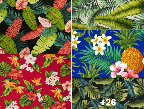 Arrivage de nouveaux tissus chez « esprit des îles »