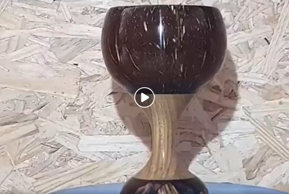 FAbriquer un verre en noix de coco