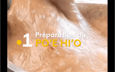 REcette du po&rsquo;e Hio ou po&rsquo;e au jus de coco frais