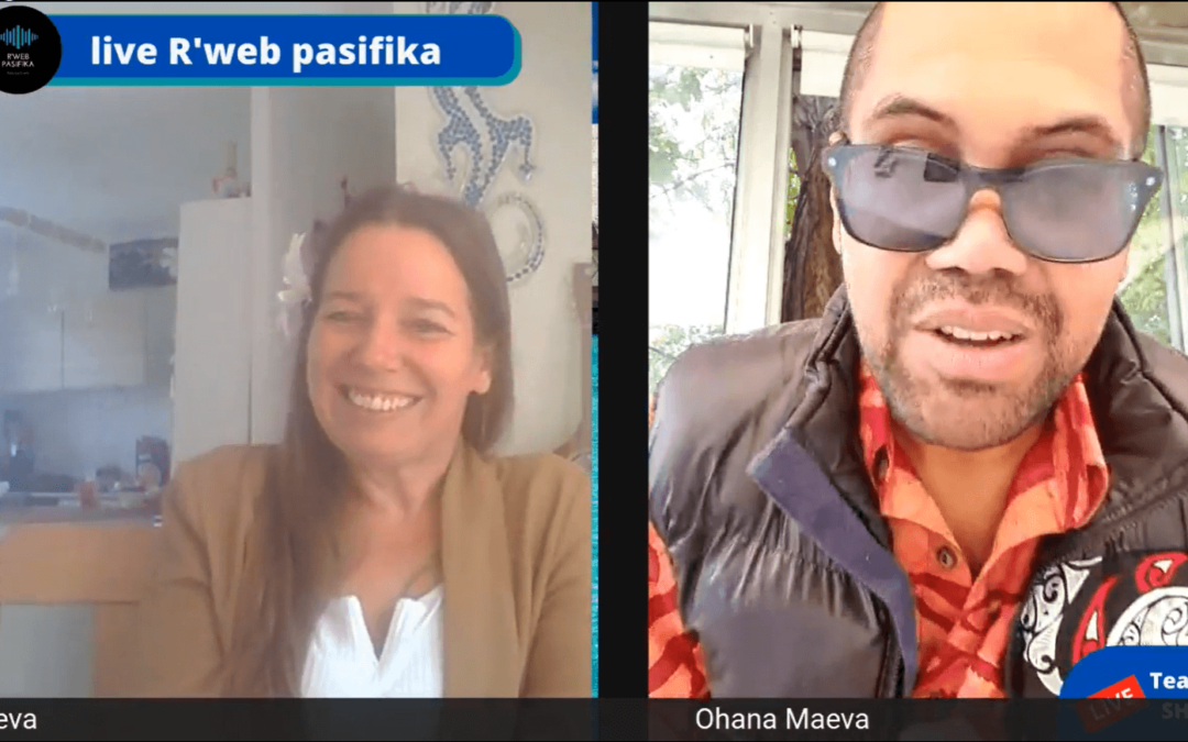 R’Web Pasifika a sorti sa première émission live
