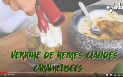 REcette de VERRINE DE REINES CLAUDES – TEHEIURA