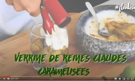 REcette de VERRINE DE REINES CLAUDES – TEHEIURA