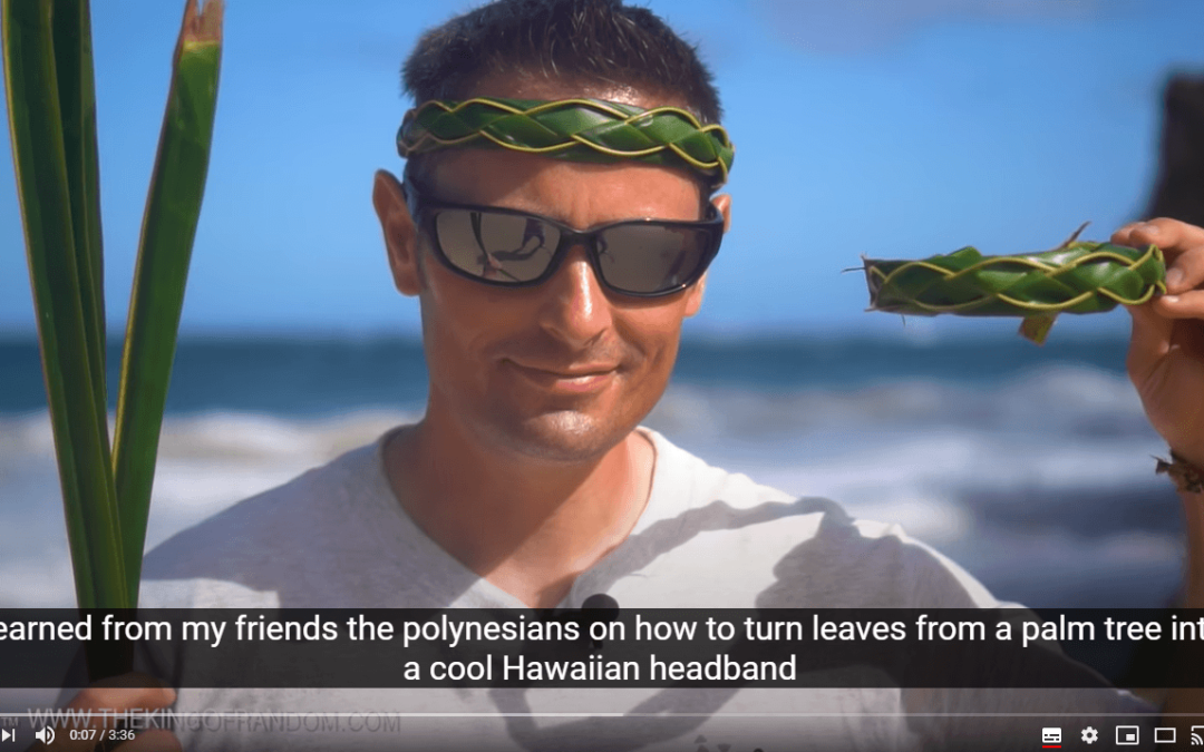 How To Make A Palm Leaf Headband