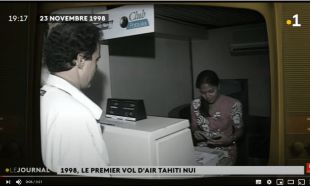 1998, le premier vol d&rsquo;Air Tahiti Nui