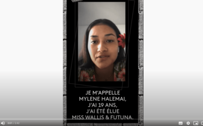 polynésie la 1ère interview Miss Wallis et Futuna