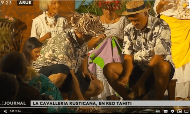 Opéra, sur un air de Reo Tahiti