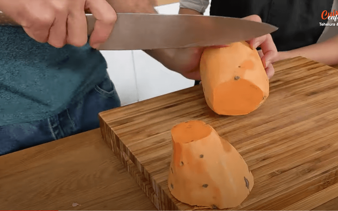 CUISINE ENFANT – Parmentier de poulet et de patates douces – Teheiura