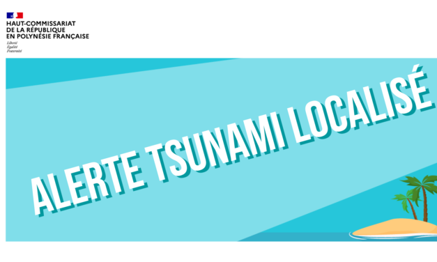 L&rsquo;alerte tsunami levée en Polynésie
