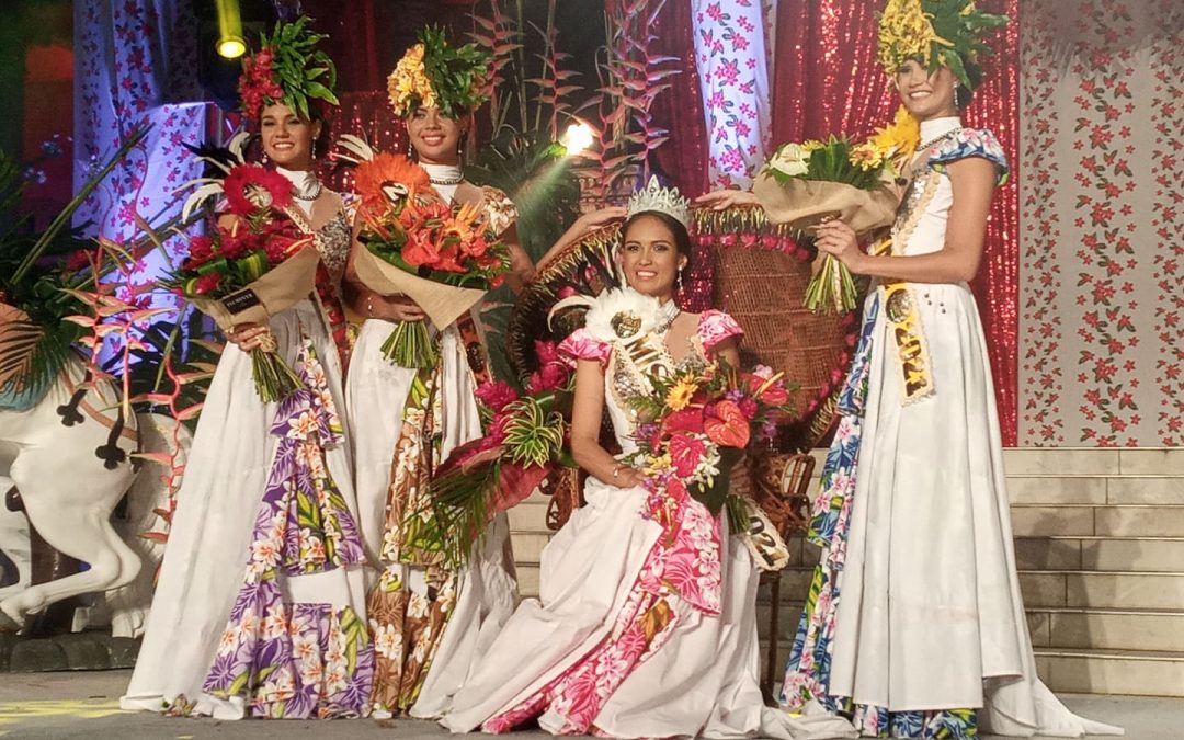Tumateata Buisson a été sacrée Miss Tahiti 2021