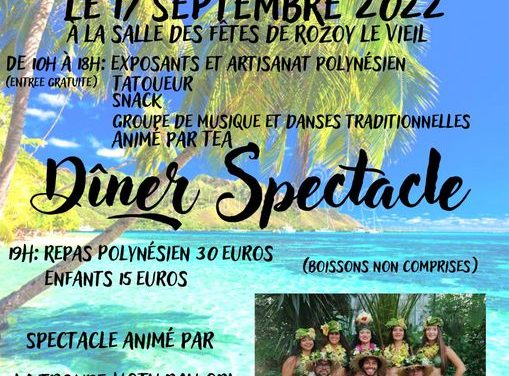 JOURNÉE POLYNÉSIENNE & REPAS SPECTACLE