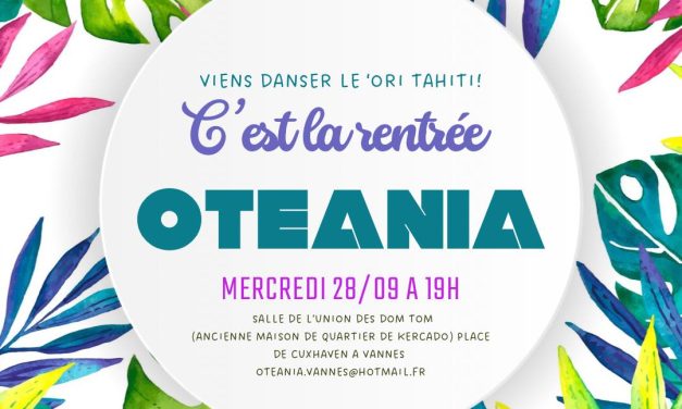 Cours &lsquo;ori tahiti à Vannes