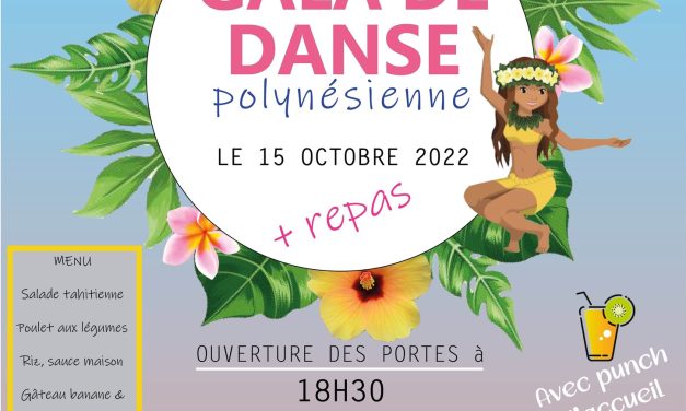 Gala de danses polynésiennes + repas