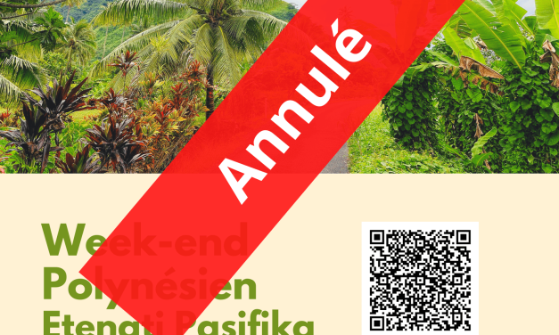 ANNULE – Week-end polynésien etenati pasifika