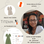 RDV live de la créatrice TITEMA sur fb@etenati et fb@titema.paris