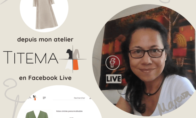 RDV live de la créatrice TITEMA sur fb@etenati et fb@titema.paris