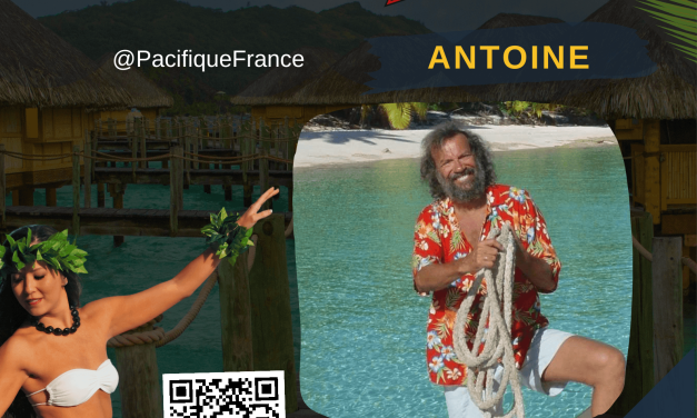 Séance dédicace avec Antoine au Village Polynésien du Grand Pavois
