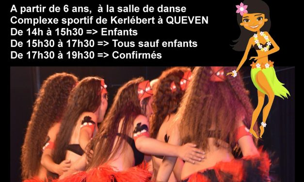 Cours essai gratuit &lsquo;ori tahiti à Queven