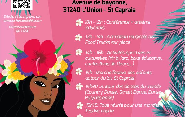 Ensemble pour la rose polynésienne