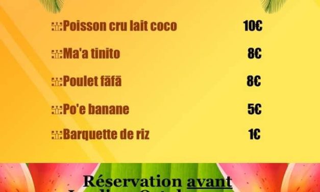 Vente de plats sur Toulon