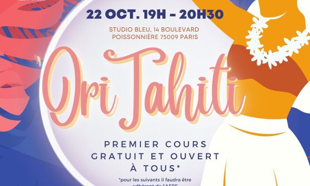Cours essai gratuit &lsquo;Ori Tahiti AEPF Paris