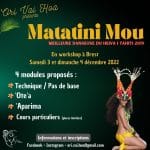 Workshop avec Matatini Mou Meilleur danseuse Heiva I Tahiti 2019