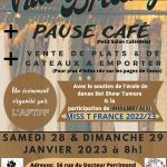 Vente de plats, vide dressing et pause café