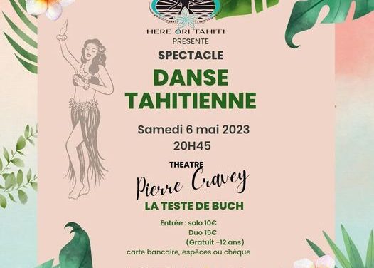 Spectacle danse tahitienne 33260