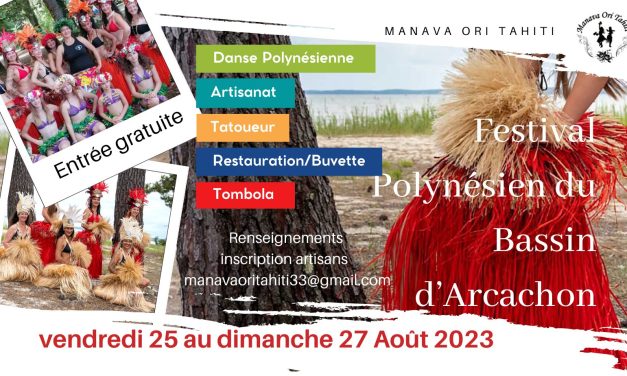 Festival polynésien du Bassin D&rsquo;Arcachon