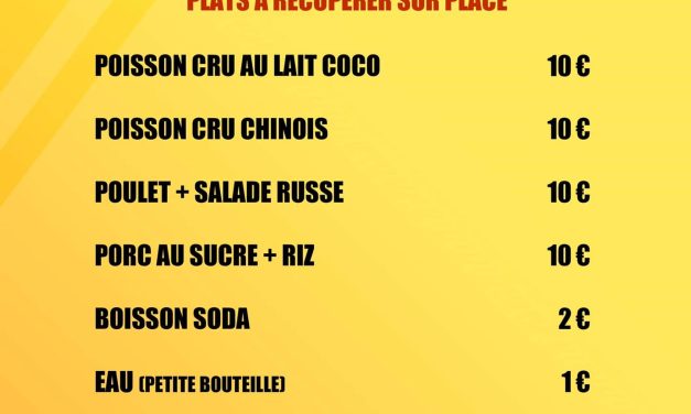 Plats à emporter sur Toulon