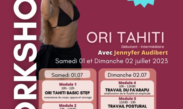 Workshop avec Jennifer Audibert à Saint Brieuc