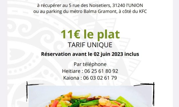 Vente plat Chao Men
