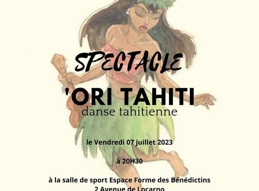 Spectacle &lsquo;Ori Tahiti 87000 Limoges