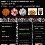 Brunch et menus