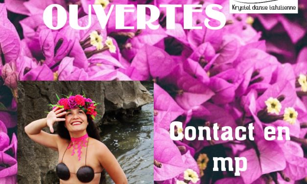 Cours de danse tahitienne avec Krystel
