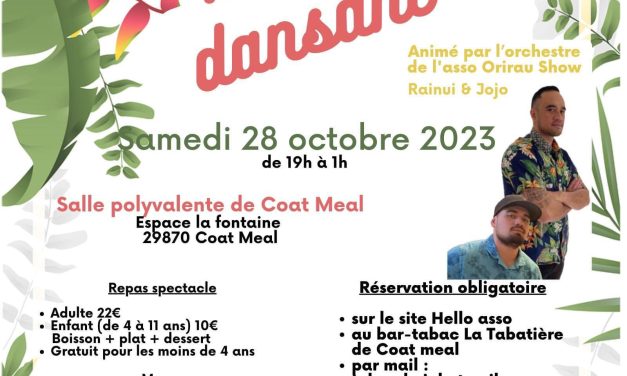 Dîner dansant polynésien 29870 Coat Meal