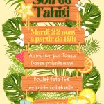 Soirée Tahiti par TIKI FOOD TRUCK Polynésien au Camping Tohapi Ile du Rhin (Biesheim) 68600