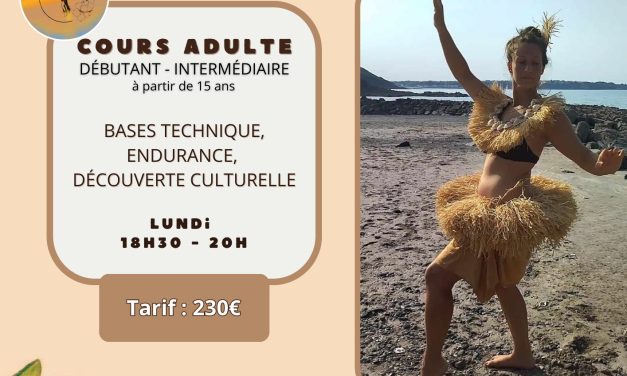 Cours &lsquo;Ori tahiti à Saint Brieuc