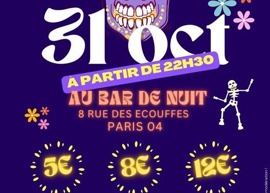 Soirée Halloween AEPF PARIS
