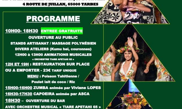 Noël Polynésien à Tarbes 65000