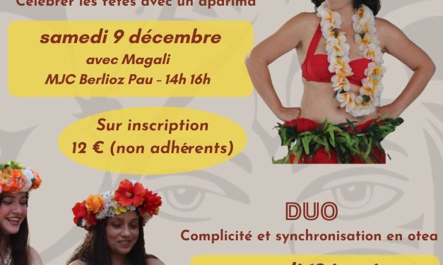 Stage danse tahitienne à Pau 64