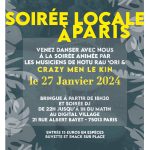 Soirée locale à Paris