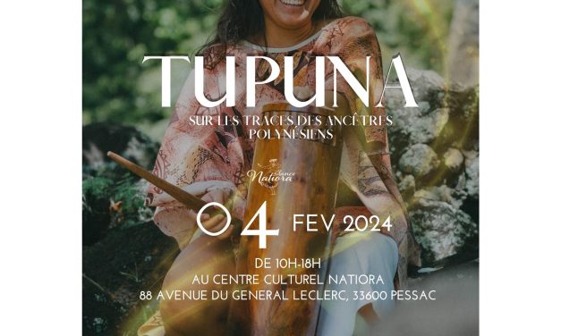 Workshop Tupuna avec Natiora sur Pessac 33600