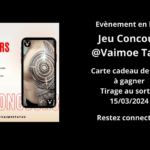 Jeu concours de Vaimoe Tatau / tirage au sort le 15-03-2024