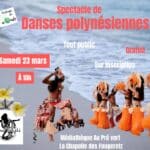 Spectacle de danses Polynésiennes à Médiathèque "Au Pré Vert" La Chapelle-des-Fougeretz 35520