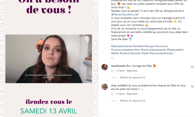 L&rsquo;association FaatauaTahiti a besoin de soutien à Hérouville-Saint-Clair 14200